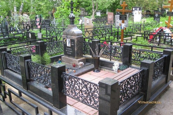 Ритуальные ограды на могилу