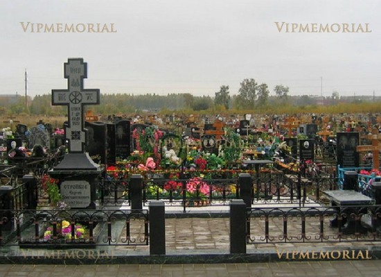 Варианты оформления могил
