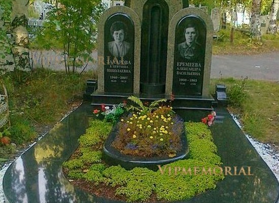Комплексное оформление захоронений, памятники из гранита