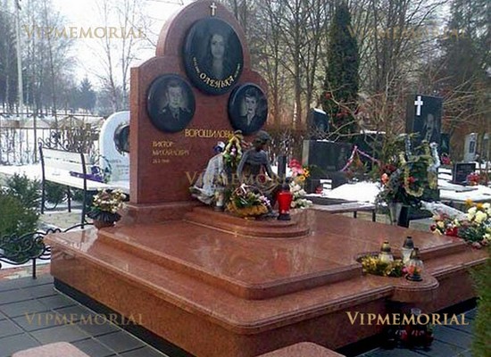 Варианты оформления могил