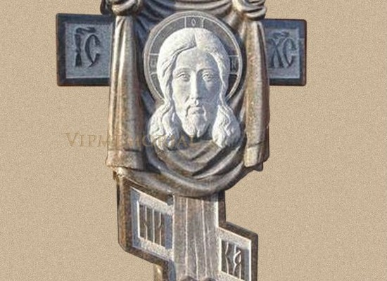 Установка крестов на могилу