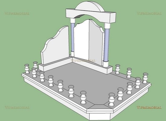 Создание 3d модели памятника